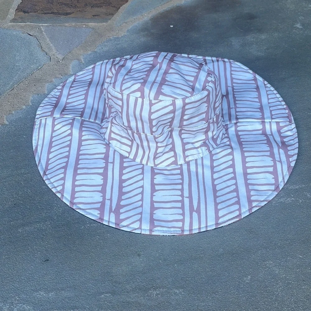 Anthropologie-Reversible Canvas Bucket Hat